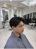 20代◎刈り上げセンターパート×ニュアンスパーマで洒落感
