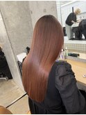 Ribbon Straight×艶感美容液care【表参道/縮毛矯正】