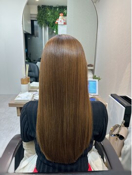 アールサロンギンザ(Rr SALON GINZA) 髪質改善 RrSALON Hydro XE treatment ＋カットカラー