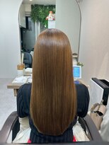アールサロンギンザ(Rr SALON GINZA) 髪質改善 RrSALON Hydro XE treatment +カットカラー