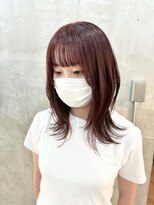 ペスカ 長町南2号店(pesca)&nbsp;ワインレッド×レイヤースタイル◎20代30代おすすめ