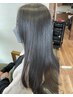 人気No1【代表松坂限定】カット＋透明感カラー＋髪質改善TR