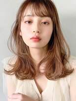 パザパ 成沢店(pa.za.pa.)&nbsp;韓国風巻き髪レイヤーロング/オレンジブラウン/20代30代40代