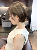 【畑中正敏】丸みショート/小顔ショート/ひし形ショート