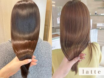 ラテ(latte)の写真/《史上最高級*》乾燥/アイロン/ブリーチ/縮毛etc..全てのダメージに悩む全ての女子、本気で救います…!