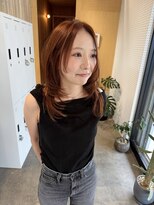 コクウ(COCU)&nbsp;レイヤー　オレンジブラウン