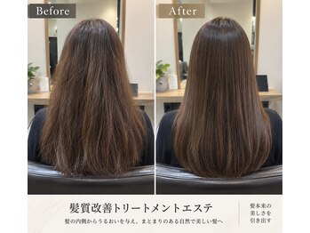 ゴールドスプラッシュ(GOLD SPLASH)の写真/髪質改善トリートメントエステ