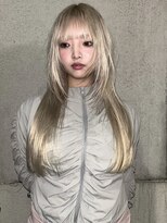 カシェ ホリエ(CACHE HORIE)&nbsp;レイヤーカット/ハイトーンカラー/ブリーチカラー/岩本