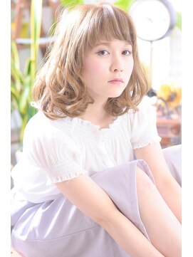 リルエデン(RELEDEN) 【RELEDEN/川越】透明感あふれるふわふわボブ