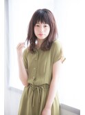 【aRietta　銀座】ハニーヘア小顔カットで大人ロブ☆