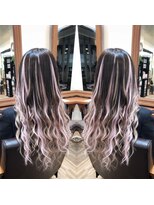 カルフール ロコ 草加西口店(Carrefour LOCO) ラベンダーハイライトエクステ♪