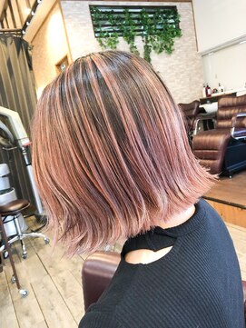 ルモ ヘアー 泉佐野ベイエリア店(Lumo hair) バレイヤージュカラ