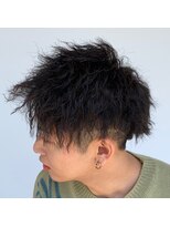 ダズルヘアラッシュ(DAZZLE hair RUSH) 無造作ツイストパーマ