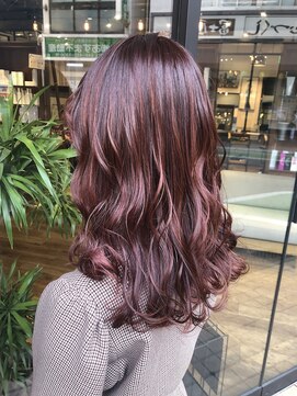 マーク 蕨西口(Marc) ロング×チェリーピンク