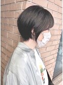 ナチュラルな丸みのまとまるショート