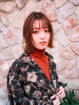 オートクチュール ランコントレ 七条店(Haute Couture Rencontrer) 大人可愛い外ハネボブ