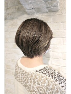 シェノン(chainon) グレイヘアカバーハイライトスタイルA【経堂】