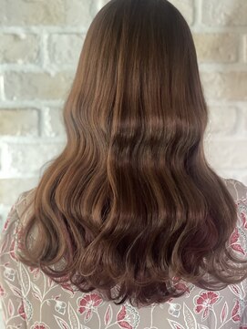 ヘアケアアンドヘアデザイン リベール(L:belle) 韓国ヘア/ロング/ピンクベージュ/サクラマチ/イノ