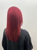 ゲーム 原宿店(GAME)&nbsp;チェリーレッド/ダブルカラー/ケアブリーチ/髪質改善/原宿