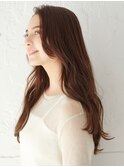 【La fith】チョコレートブラウン×ゆるふわロング