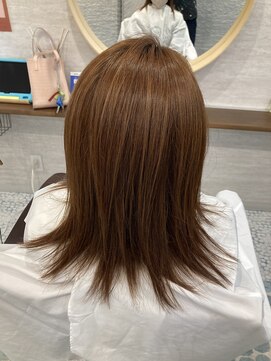 ムック 葛西(MUCCU) セミロングレイヤー縮毛矯正