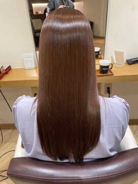 ラファンス 栗林店(LaFENCE) 髪質改善カラー/ココアブラウン