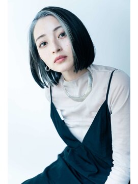 トクテ 吉祥寺(tokute) くびレイヤーエモージュグレージュカラーくびれショート/吉祥寺