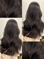 サイン 渋谷(SIGN)&nbsp;ザクザクレイヤーカット巻き方簡単ミディアムロング韓国表参道