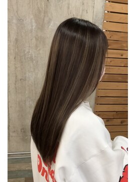 ヘアカロン 熊本本店(Hair CALON) グレージュハイライトカラーケアブリーチ髪質改善トリートメント