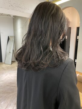 ローレン(LOREN) 透明感髪質改善ベージュダブルカラーミルクティーグレージュ