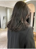 透明感髪質改善ベージュダブルカラーミルクティーグレージュ