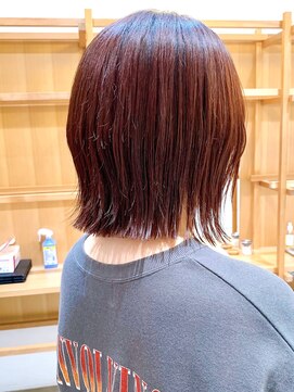 セイドット リー(Say. Ree) say.切りっぱなしボブ外ハネボブボブ大人ボブ韓国小顔効果前髪