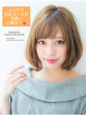 山村/ふんわりカール/前下がりショートボブ/ボブパーマ/東銀座