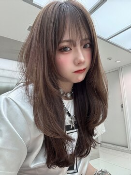 レディアル 渋谷(REDEAL) 韓国ヘア/ブリーチ/暖色カラー/ワンホン【レイヤー/渋谷】