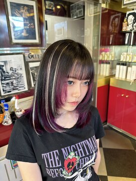 グリッツ (GLITZ) アンブレラカラー×ポイントエクステ