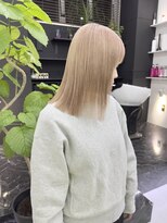 チュダック(ChuDuck)&nbsp;韓国風《ミルクティー》ハイトーン/ケアブリーチ/ダブルカラー