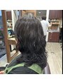 美容室 クウ(Kuu)&nbsp;デジタルパーマで大きめのウェーブで動きがでます