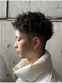 スパイキーピンパーマ