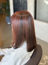 ニッケ ヘアーデザイン(nikke hair design) ノンブリーチアンブレラ