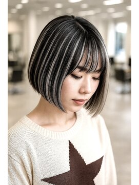 アフューズバイストゥー(Vfuse by StueW) コントラストハイライト17/髪質改善/白髪ぼかし/ブリーチ/カラー