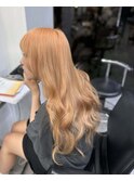 オレンジ/オレンジベージュ/ペールカラー