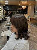 大人可愛い20代30代40代カラー/ミディアム/宮崎