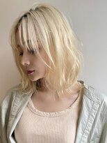 サンク 原宿 表参道(cinq)&nbsp;★ハイトーンダブルカラーミルクティーグレージュピンクベージュ