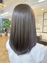 インビテーション(invitation) オリーブグレー・艶カラー・イルミナカラー