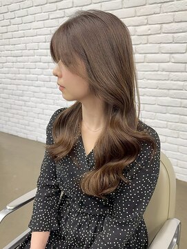 ディフィーノ 青山(DIFINO) 【DIFINO 青山】透明感ショコラグレージュ/カール