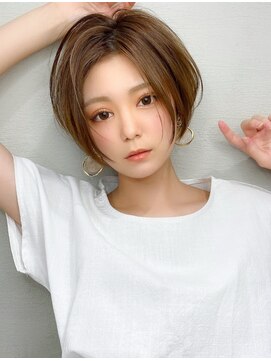 アフロートフクオカ(AFLOAT FUKUOKA) 【AFLOAT福岡】小顔前髪なしひし形レイヤーカット