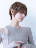 ケアリー 千葉ニュータウン中央(Carelly)&nbsp;デザインカラー/レイヤーカット/ウェットヘア/オリーブベージュ