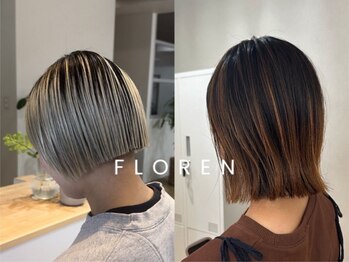 フローレン(FLOREN)の写真/さりげない変化でより魅力的に◎あなたに合ったデザインカラー、ご提案致します！