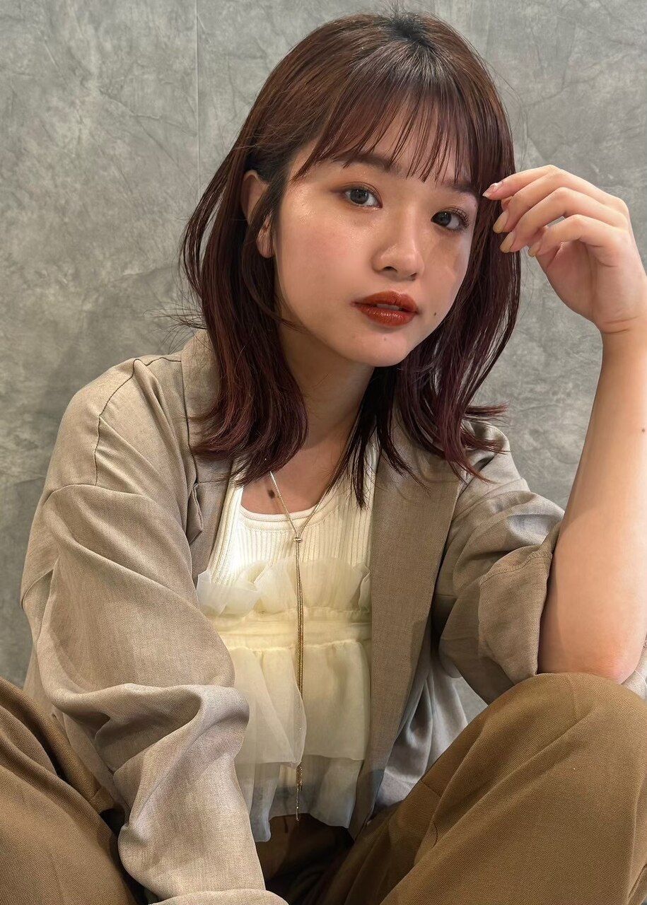 【口コミ評価4.9☆人気No.1】カット+カラー+Aujua17600円→11440円