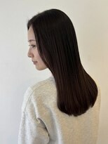 ヘアースタジオ ゼン カロン(Hair studio Zen kalon)&nbsp;くびれレイヤー/ダークブルー/ヨシンモリ/20代/30代/40代/50代